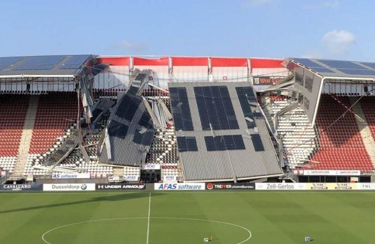 Gio thoi sap mai san van dong cua doi cuu vo dich Ha Lan hinh anh