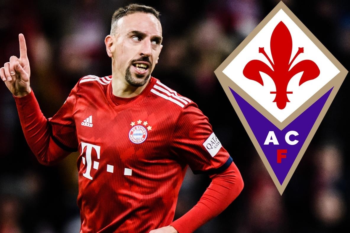 Franck Ribery chinh thuc cap ben Fiorentina hinh anh