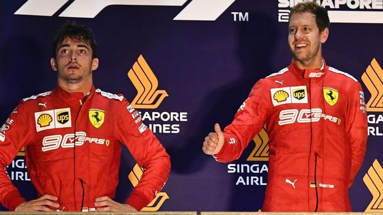 Tay dua Ferrari han hoc vi bi bat nhuong vi tri dan dau cho dong doi hinh anh