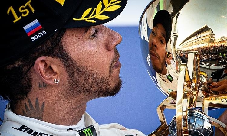Lewis Hamilton ve nhat tai Russian Grand Prix hinh anh