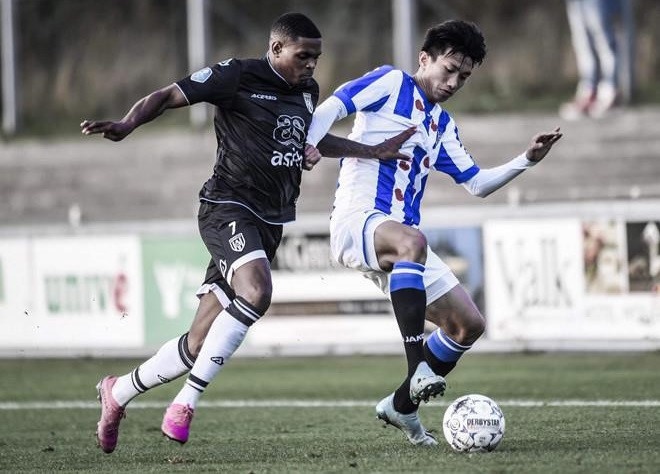 văn hậu Heerenveen ảnh 1 van hau Heerenveen anh 1