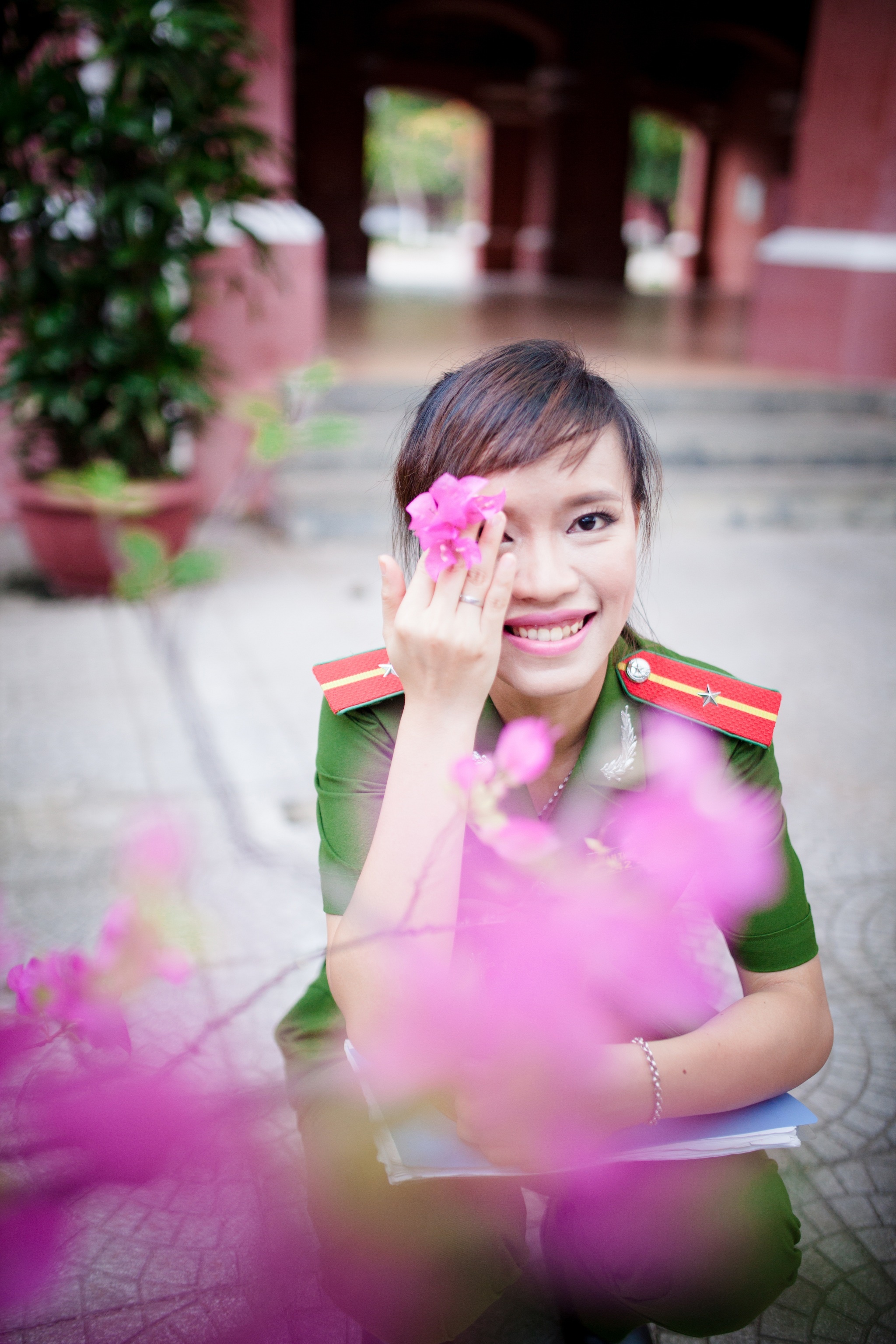 nu linh cuu hoa dau tien tai Quang Tri anh 3