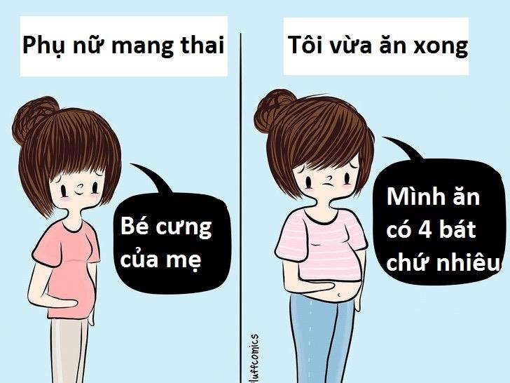 Loat tranh hai huoc 'noi ho tieng long' cua hoi chi em hinh anh