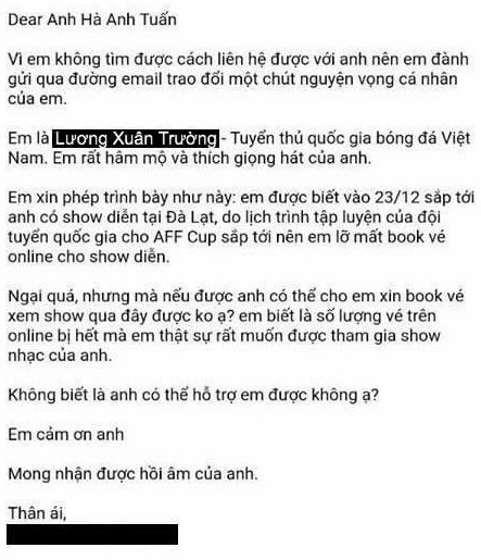 cầu thủ xin hà anh tuấn mua vé ảnh 2 cau thu xin ha anh tuan mua ve anh 2