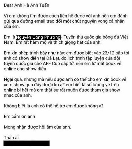 cầu thủ xin hà anh tuấn mua vé ảnh 3 cau thu xin ha anh tuan mua ve anh 3