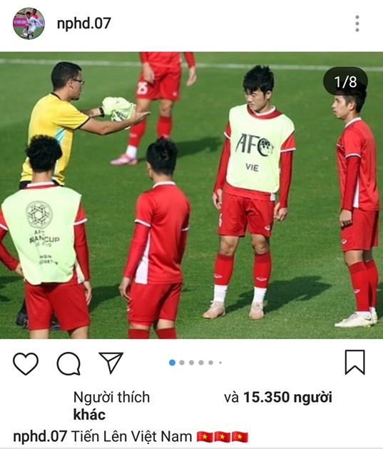 cau thu Viet Nam truoc tran gap Iran anh 1