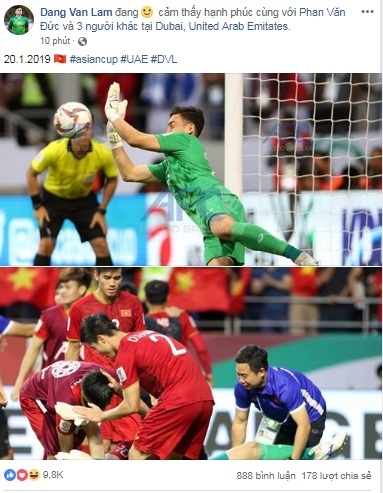 cau thu Viet Nam an mung chien thang anh 4