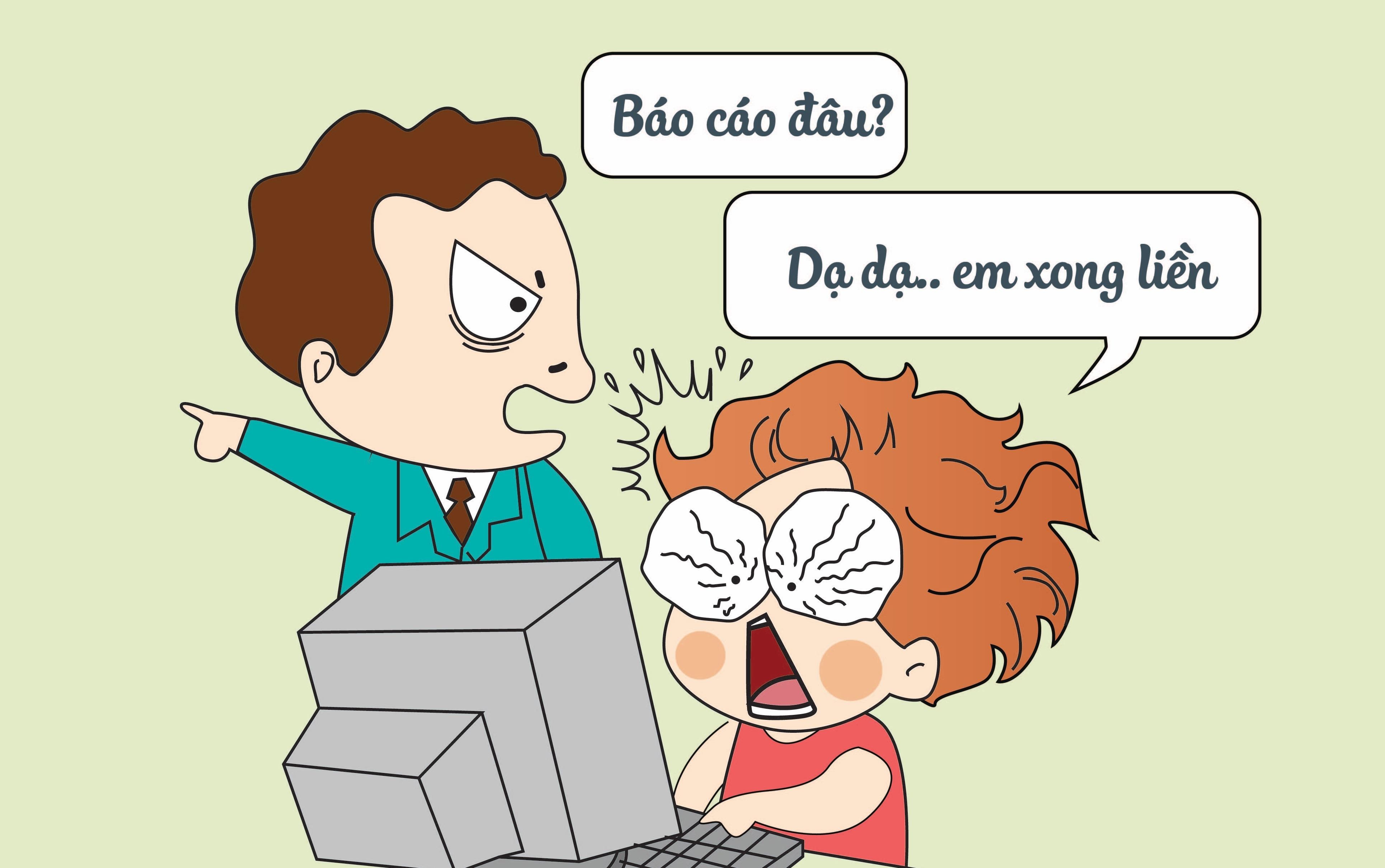 Tet khong nhu mo cua dan van phong: Deadline ngap mat ma luong chua ve hinh anh