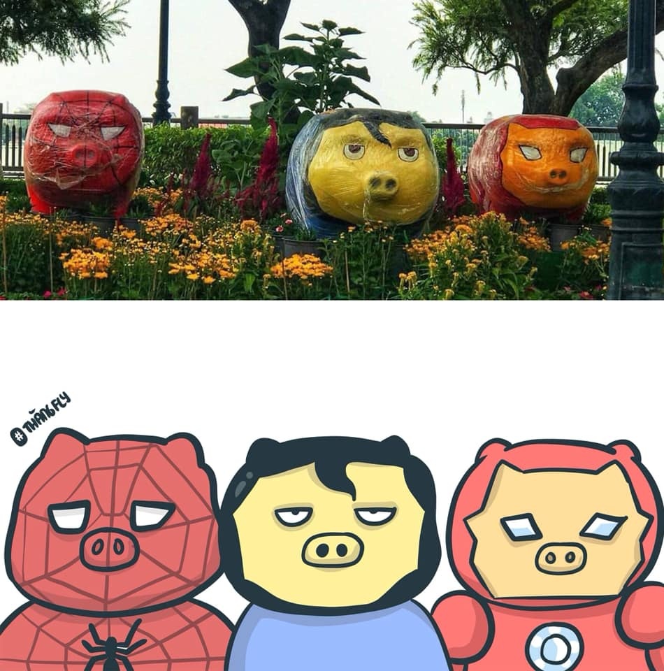 tuong heo ngay Tet anh 3