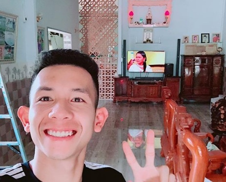 cau thu Viet Nam don Tet anh 7