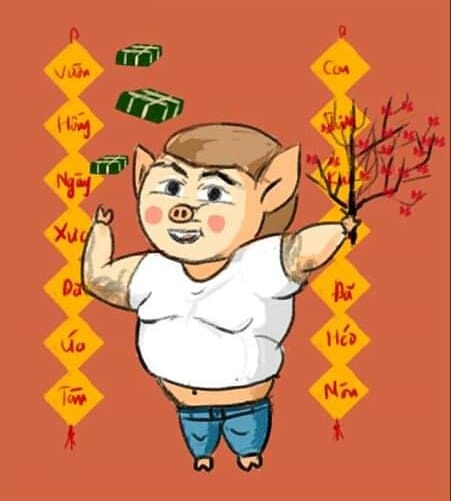 tuong heo ngay Tet anh 7