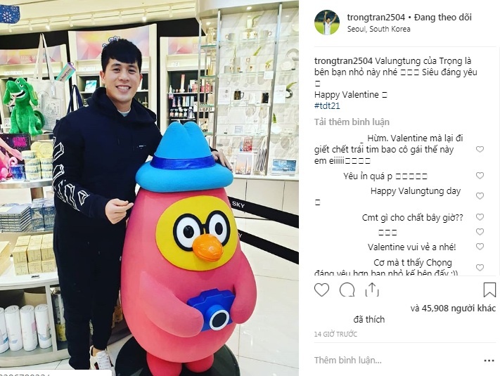 cau thu tang qua Valentine anh 12