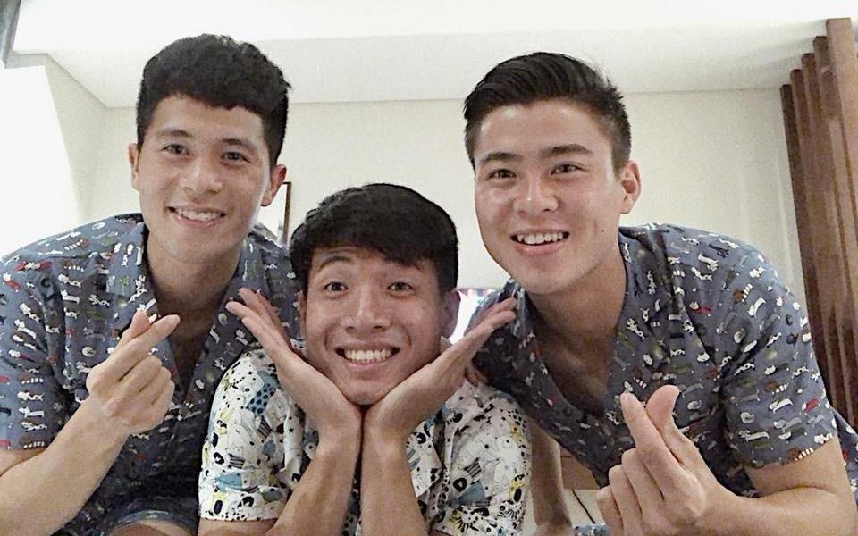 Tien Dung, Dinh Trong, Duy Manh nhun nhay hai huoc hinh anh