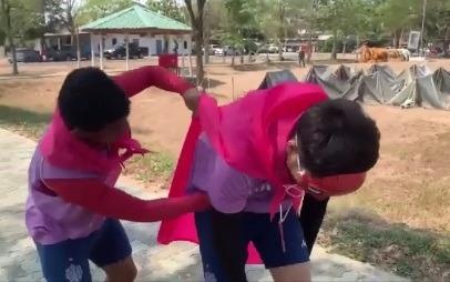 Xuan Truong hoa nguoi nhen, tham gia thu thach 'ba dao' o Buriram hinh anh