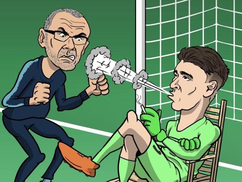 Chong doi HLV, thu mon Chelsea lien tuc bi che anh tren mang hinh anh