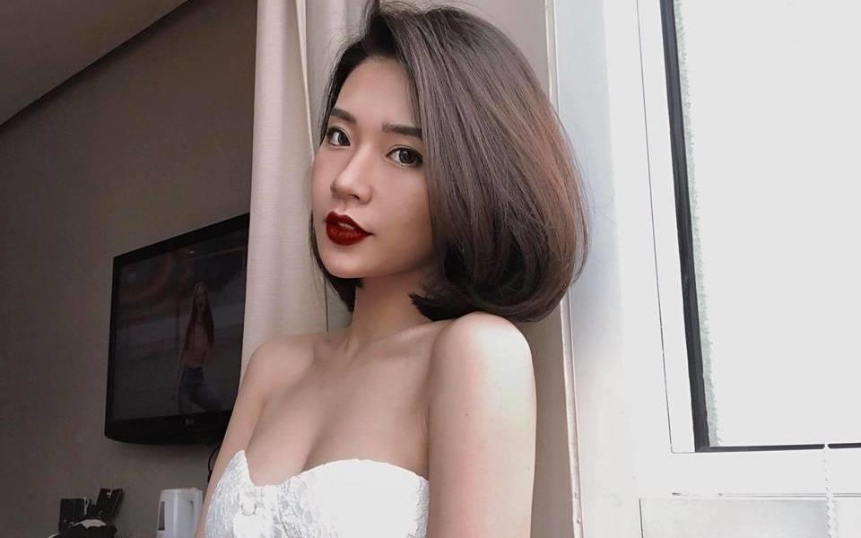 Ve ngoai xinh dep cua ban gai rapper Rhymastic hinh anh