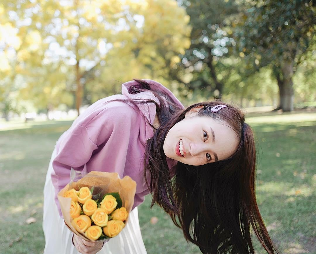 hot girl Pimtha du lich anh 10