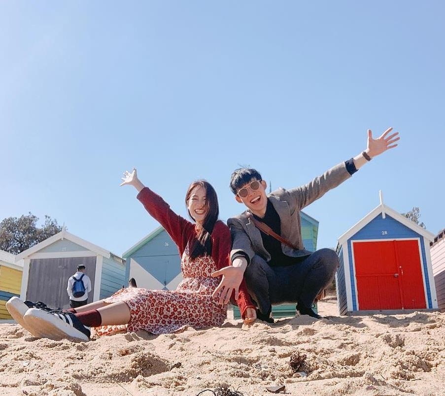 hot girl Pimtha du lich anh 11