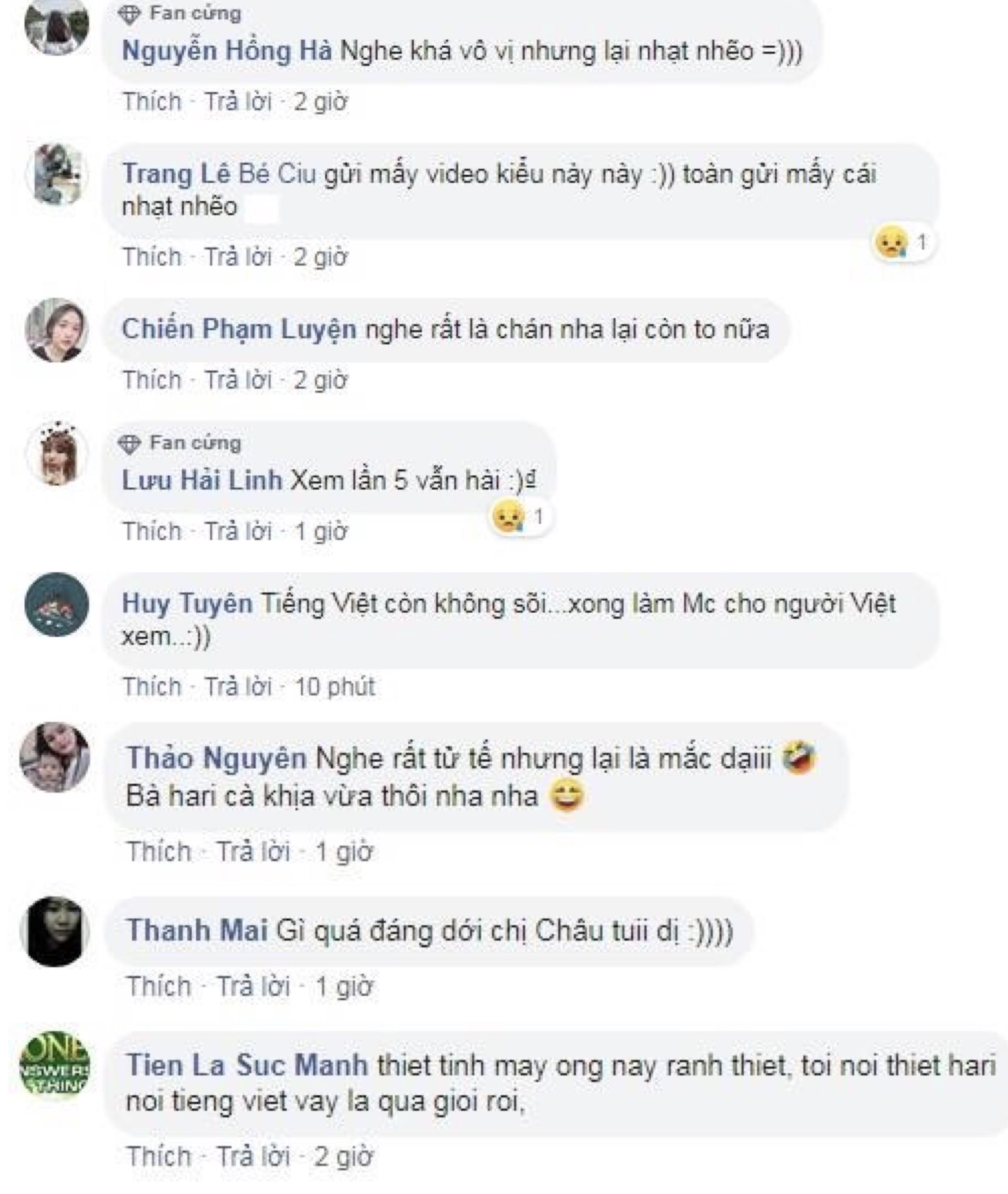 Hari won đọc nhầm tên châu bùi ảnh 2 Hari won doc nham ten chau bui anh 2