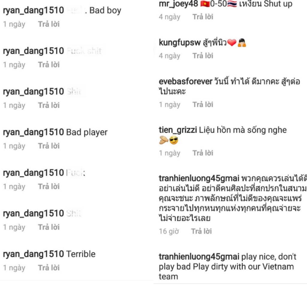 Cầu thủ thái lan đạp quế ngọc hải ảnh 3 Cau thu thai lan dap que ngoc hai anh 3