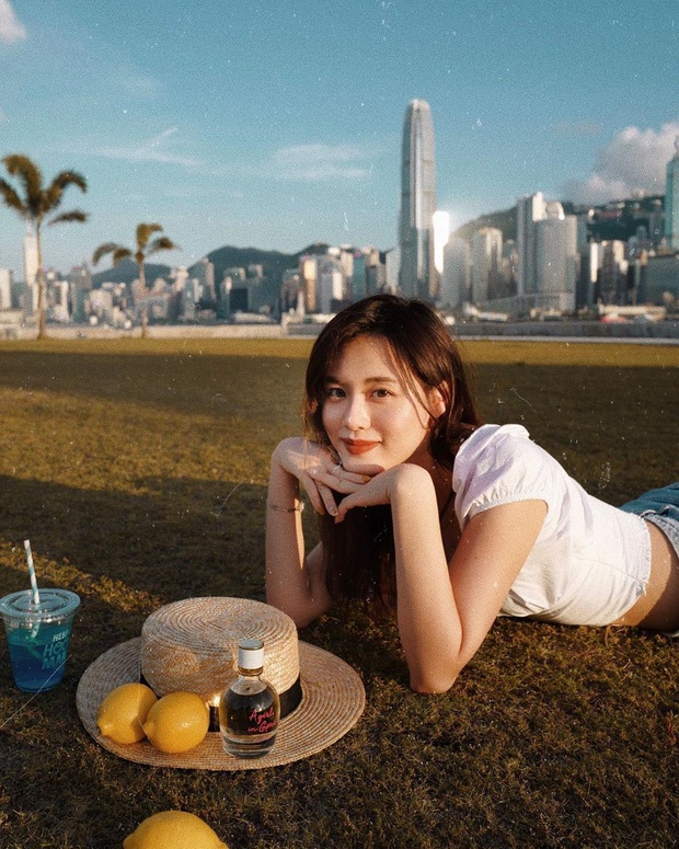 hot girl lo mat moc anh 2