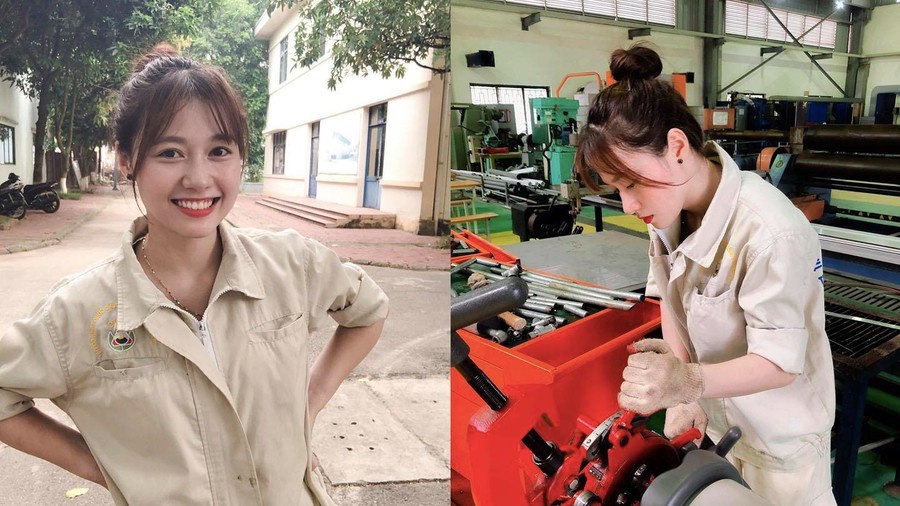 nu sinh bat ngo noi tieng anh 8