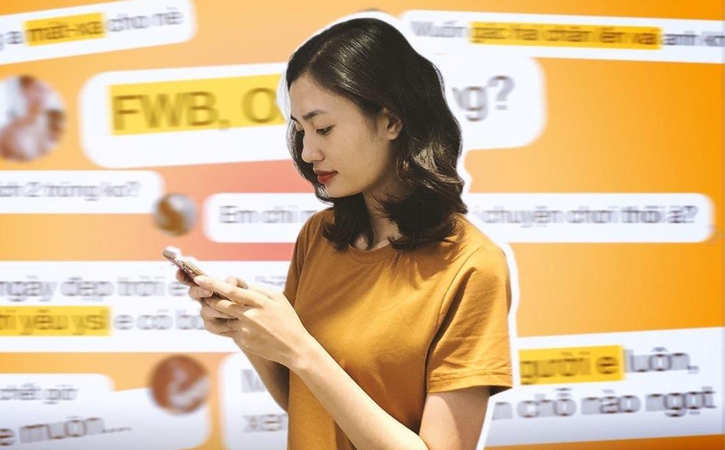 Tinder that the, gioi tre chau A ghep doi nho ADN, nuoc bot va toc hinh anh