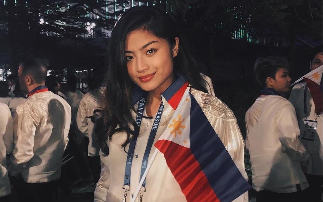 Vo si Philippines duoc menh danh la hot girl taekwondo tai SEA Games hinh anh