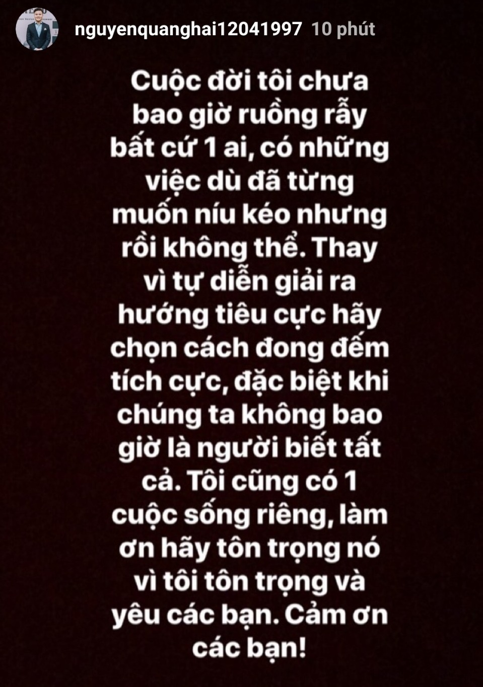 Quang Hai ban gai moi anh 1