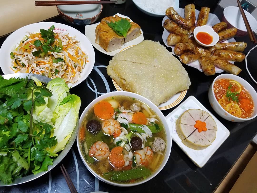 bữa cơm ngày tết ảnh 1 bua com ngay tet anh 1