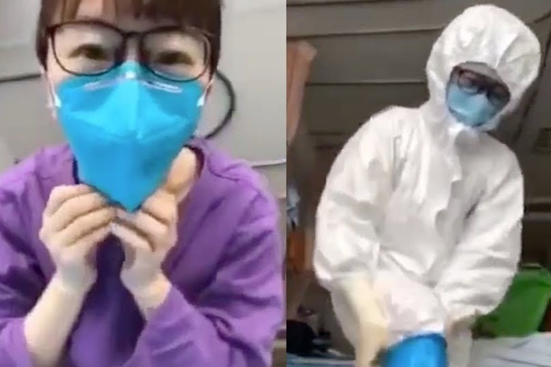 Y ta o phong cach ly corona phai mac bao nhieu lop bao ho? hinh anh