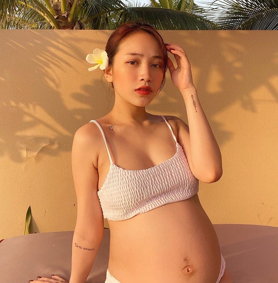 con gái minh nhựa mang thai ảnh 4 con gai minh nhua mang thai anh 4