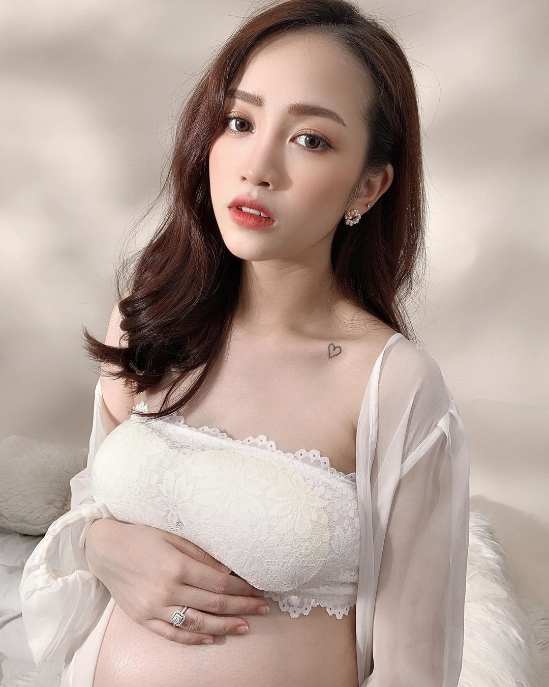 con gái minh nhựa mang thai ảnh 8 con gai minh nhua mang thai anh 8