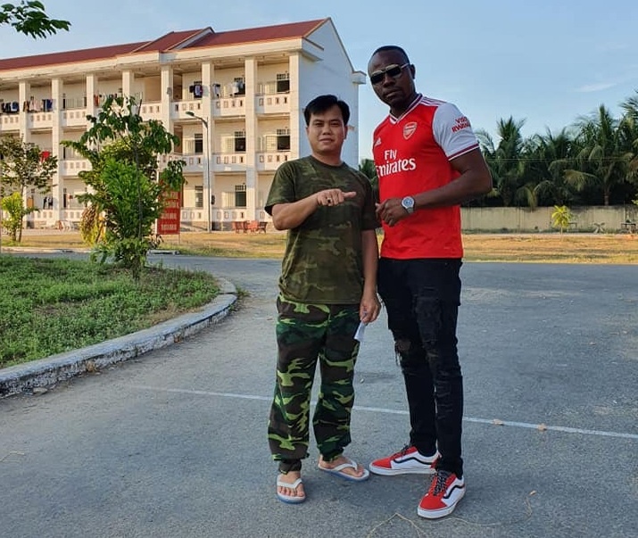 người nước ngoài ở khu cách ly ảnh 2 nguoi nuoc ngoai o khu cach ly anh 2