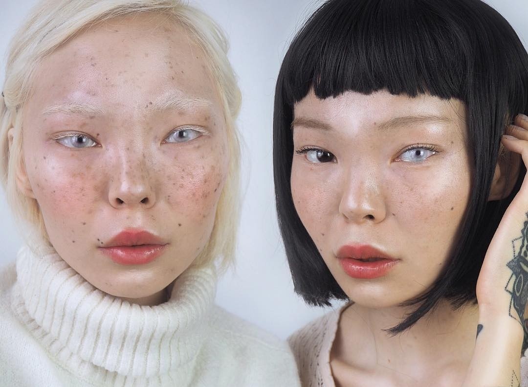 Pha bo tieu chuan cai dep nho not ruoi, mun trung ca hinh anh