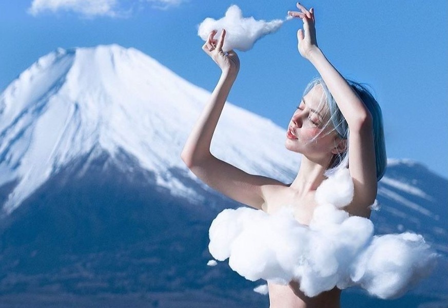 Hot girl Nga thanh hien tuong mang nho loat anh ma mi khong giong ai hinh anh