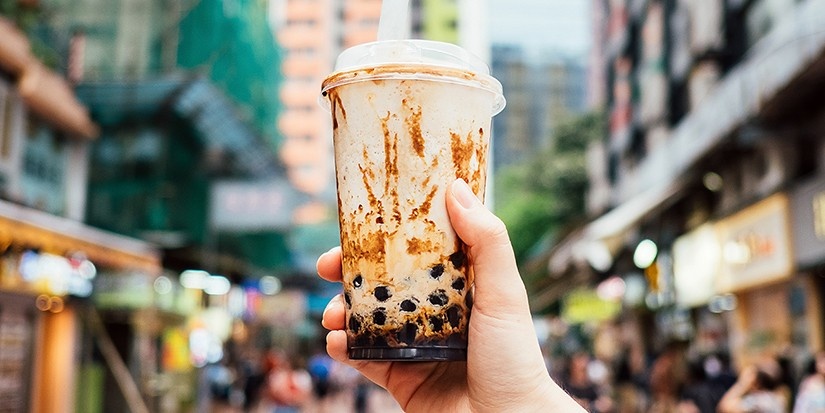 tra sua tran chau tro lai Trung Quoc anh 2