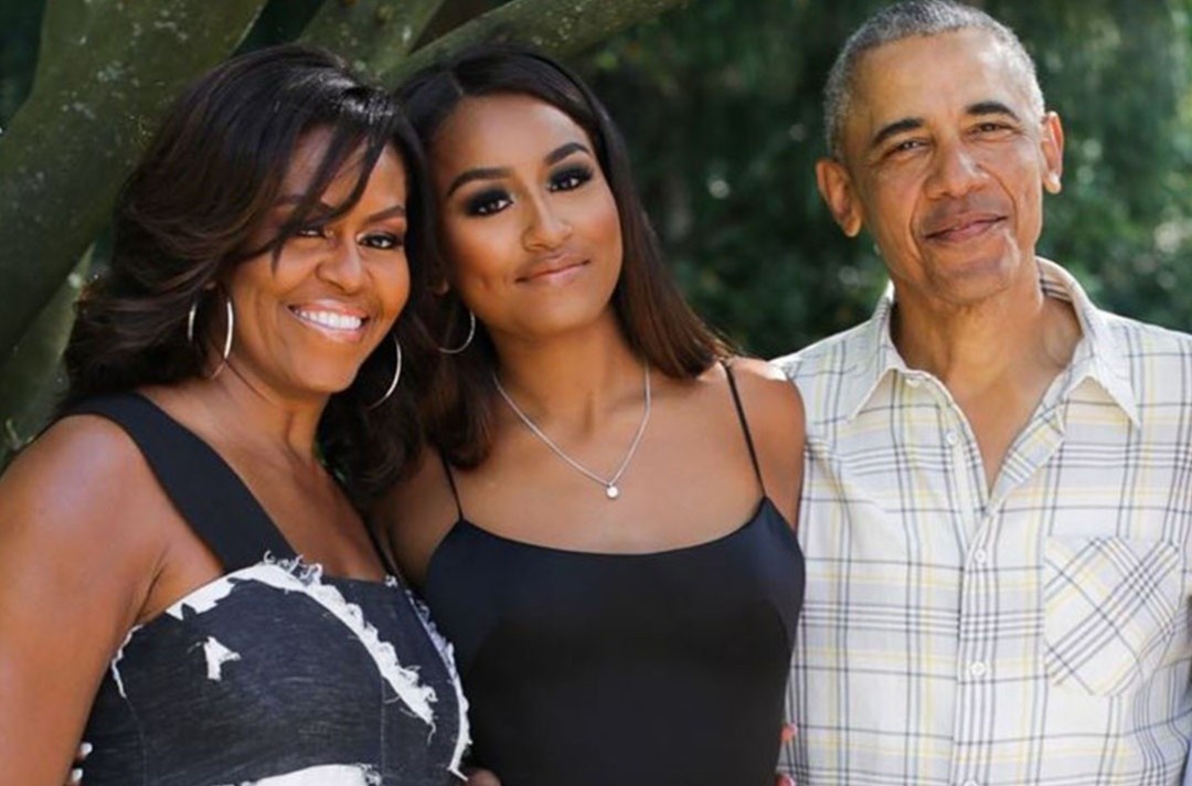 Con gai ut ca tinh cua ong Obama hinh anh