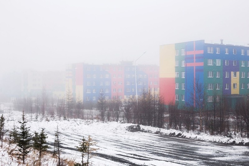 thi tran co 9 thang mua dong o nga anh 2