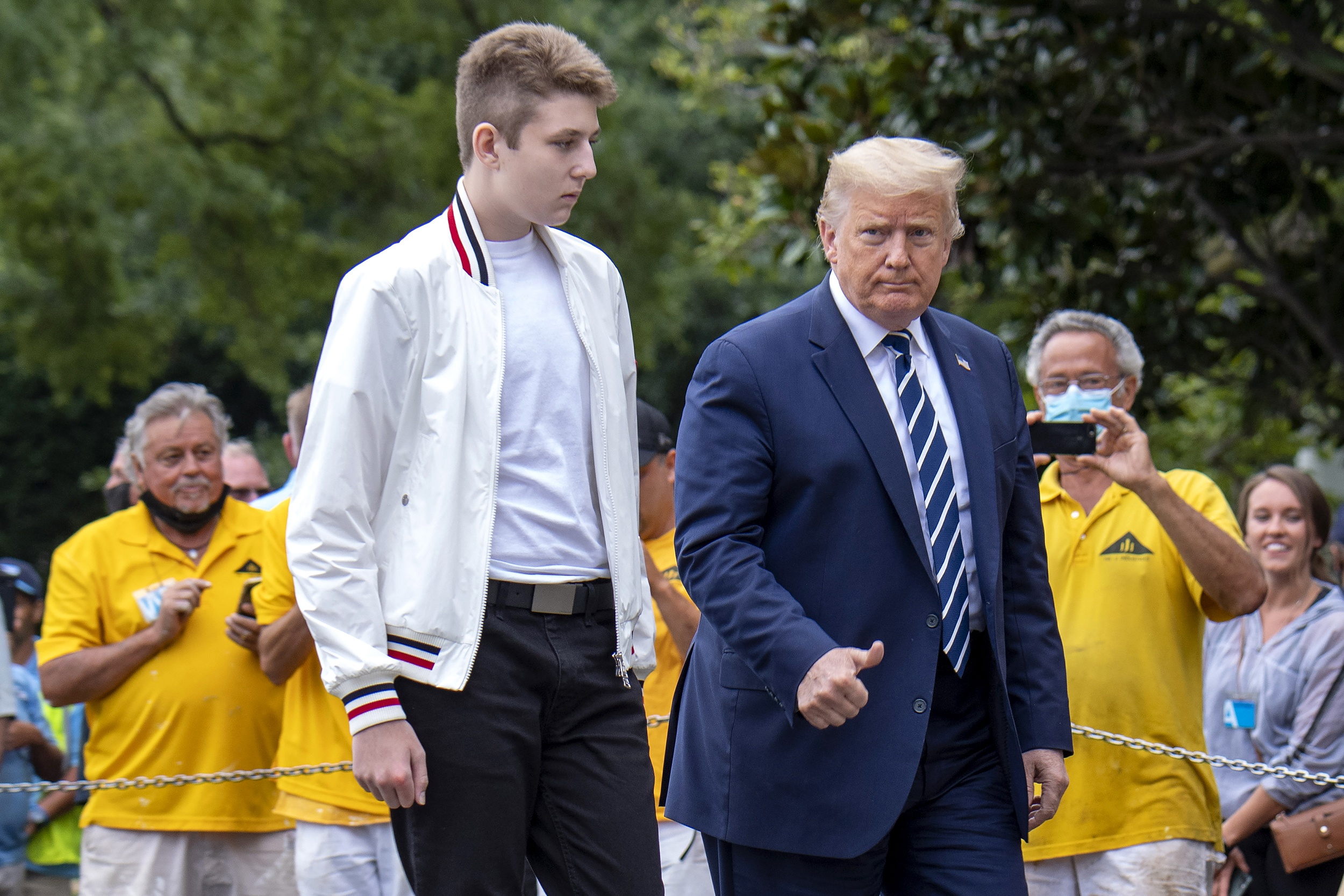 barron trump chuyển trường ảnh 1 barron trump chuyen truong anh 1