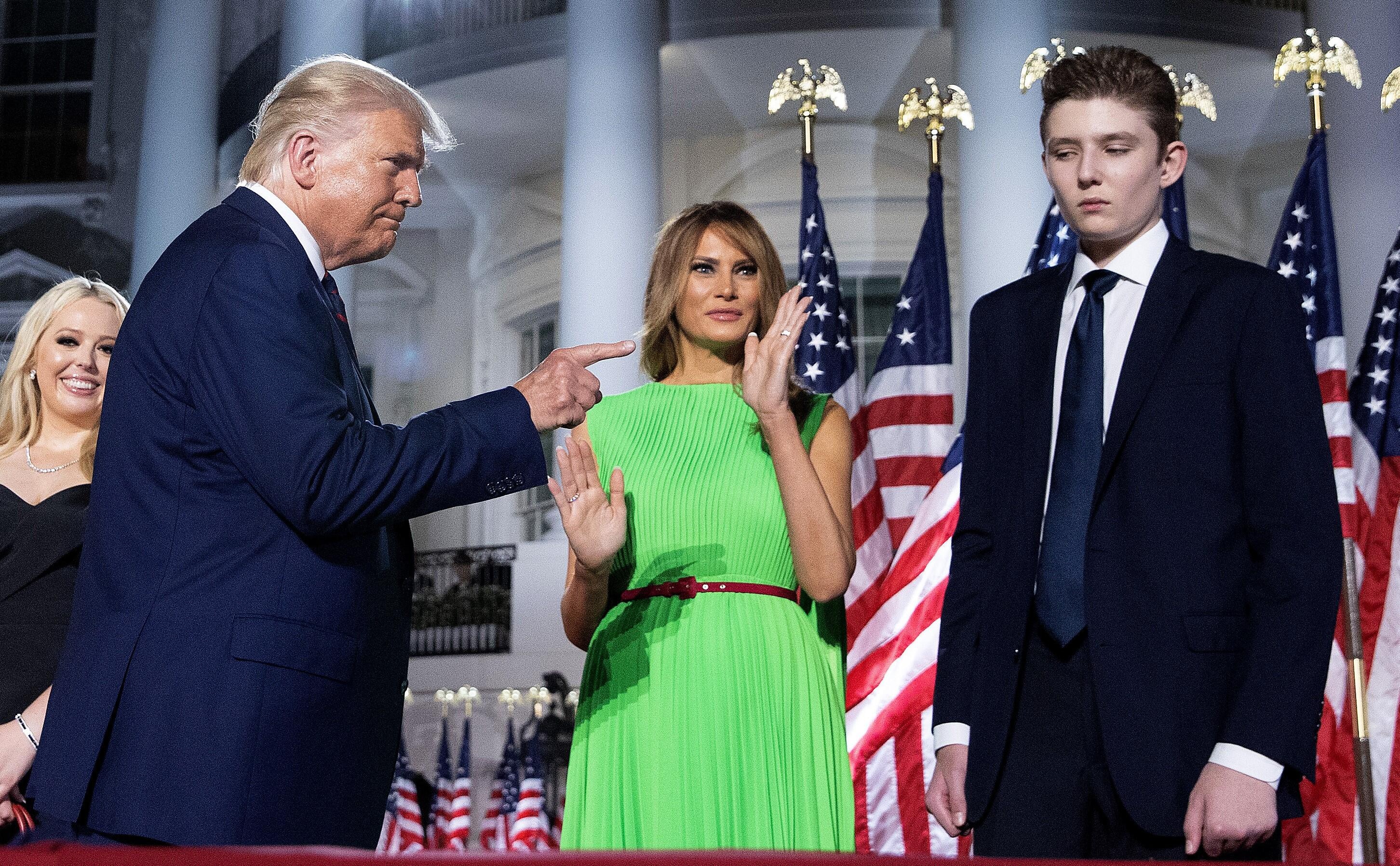 barron trump chuyển trường ảnh 4 barron trump chuyen truong anh 4