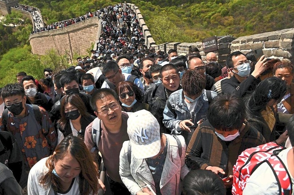 Cac diem du lich o Trung Quoc ket cung trong ky nghi le hinh anh