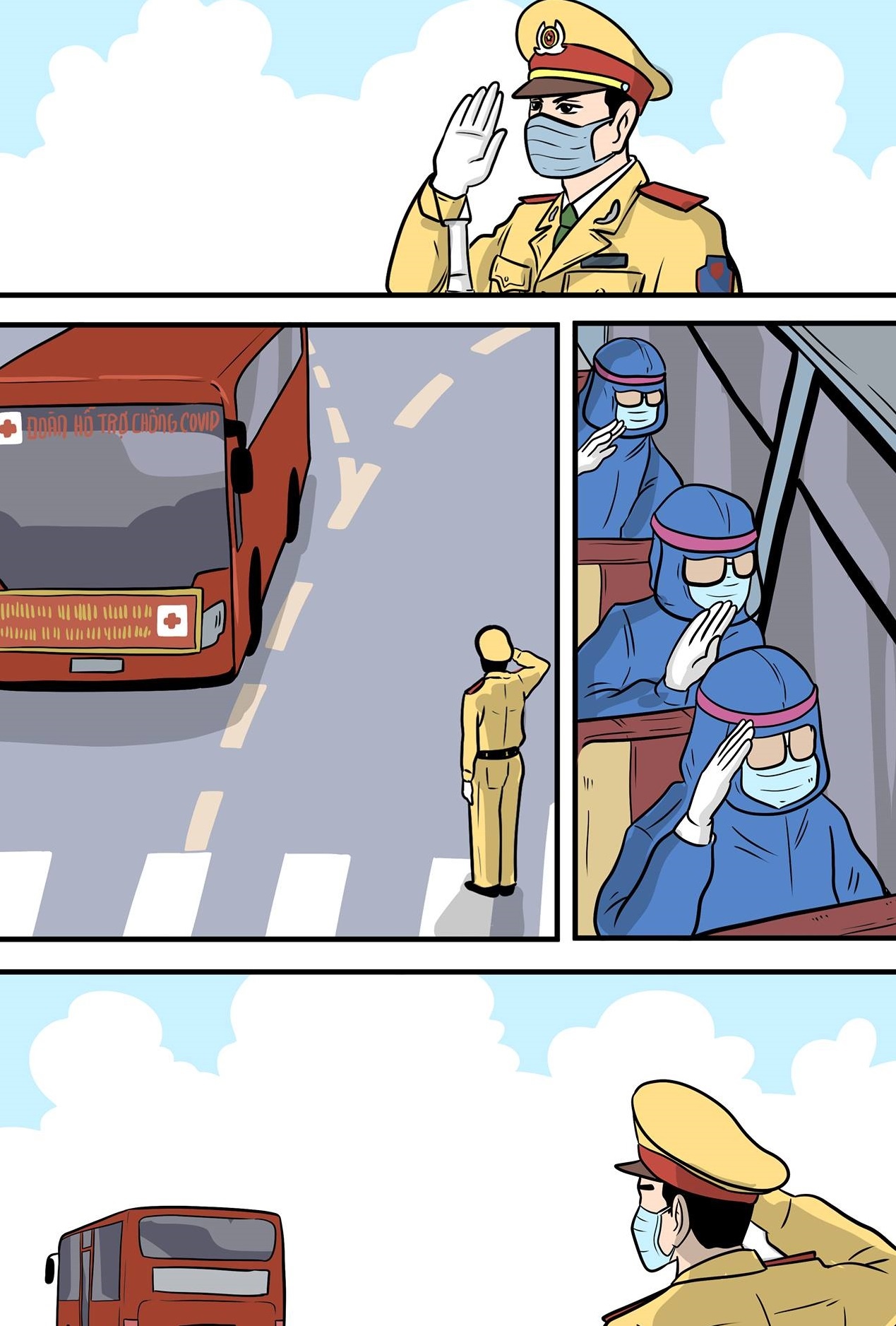 tranh ve co vu bac si chong dich anh 6