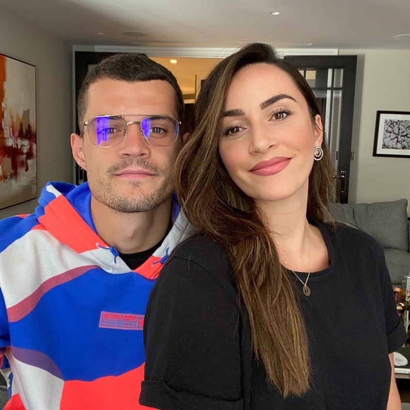 vợ cầu thủ Granit Xhaka ảnh 4 vo cau thu Granit Xhaka anh 4