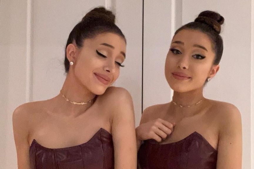 Cap song sinh bi de doa vi qua giong Ariana Grande hinh anh