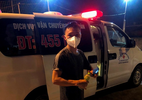 chay xe tu quang binh vao tphcm chong dich anh 2