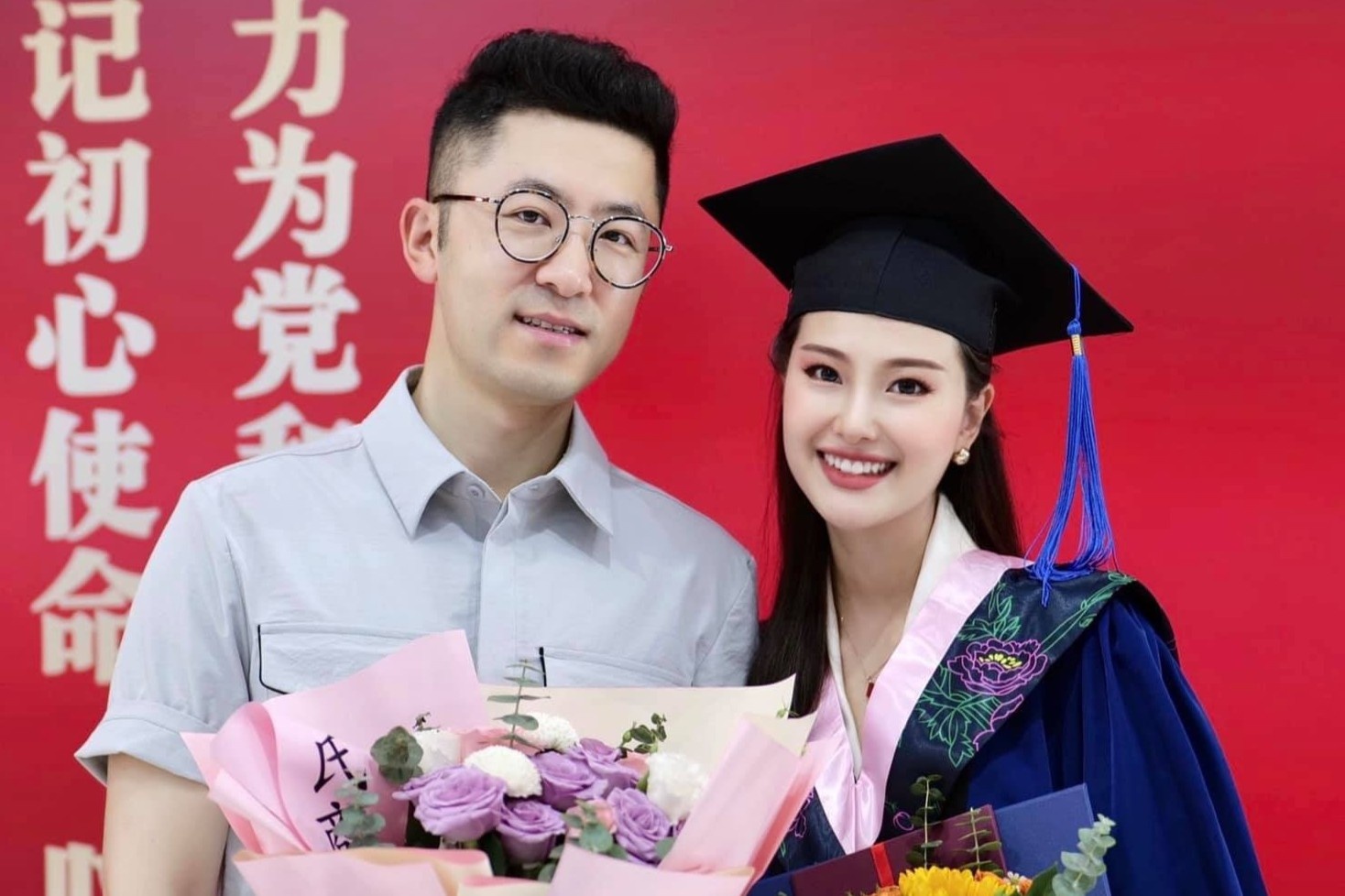 Chuyen tinh cua du hoc sinh Viet va thay giao Trung Quoc hinh anh