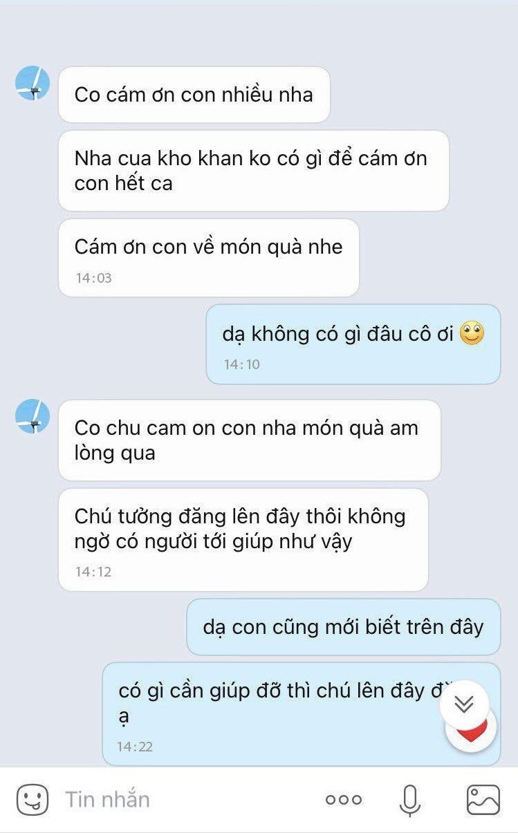 giúp đỡ người khó khăn nhờ zalo connect ảnh 9 giup do nguoi kho khan nho zalo connect anh 9
