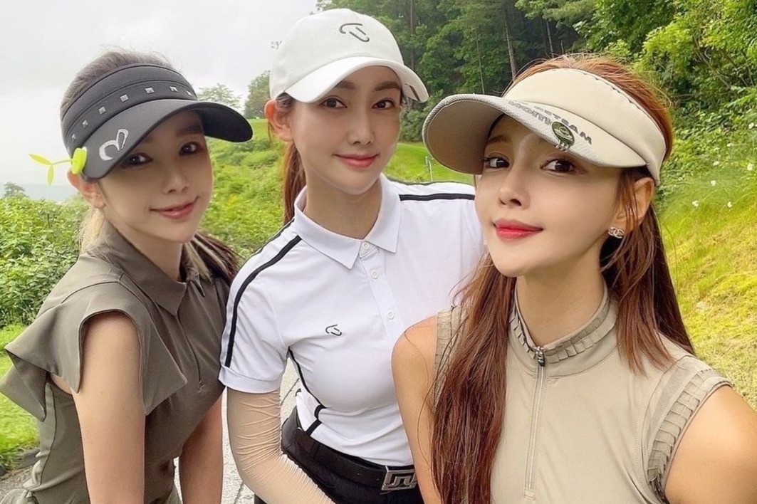 'Nguoi ngheo choi golf' o Han Quoc hinh anh