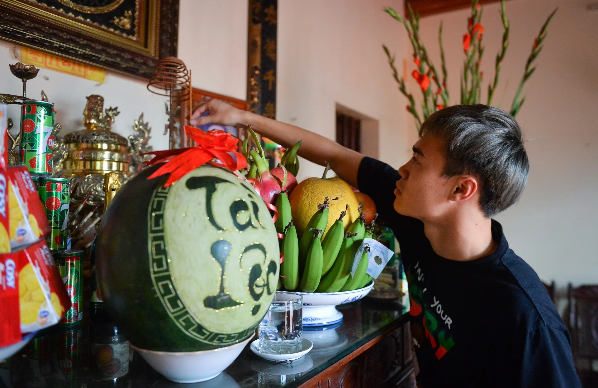 lau don ban tho truoc tet anh 1